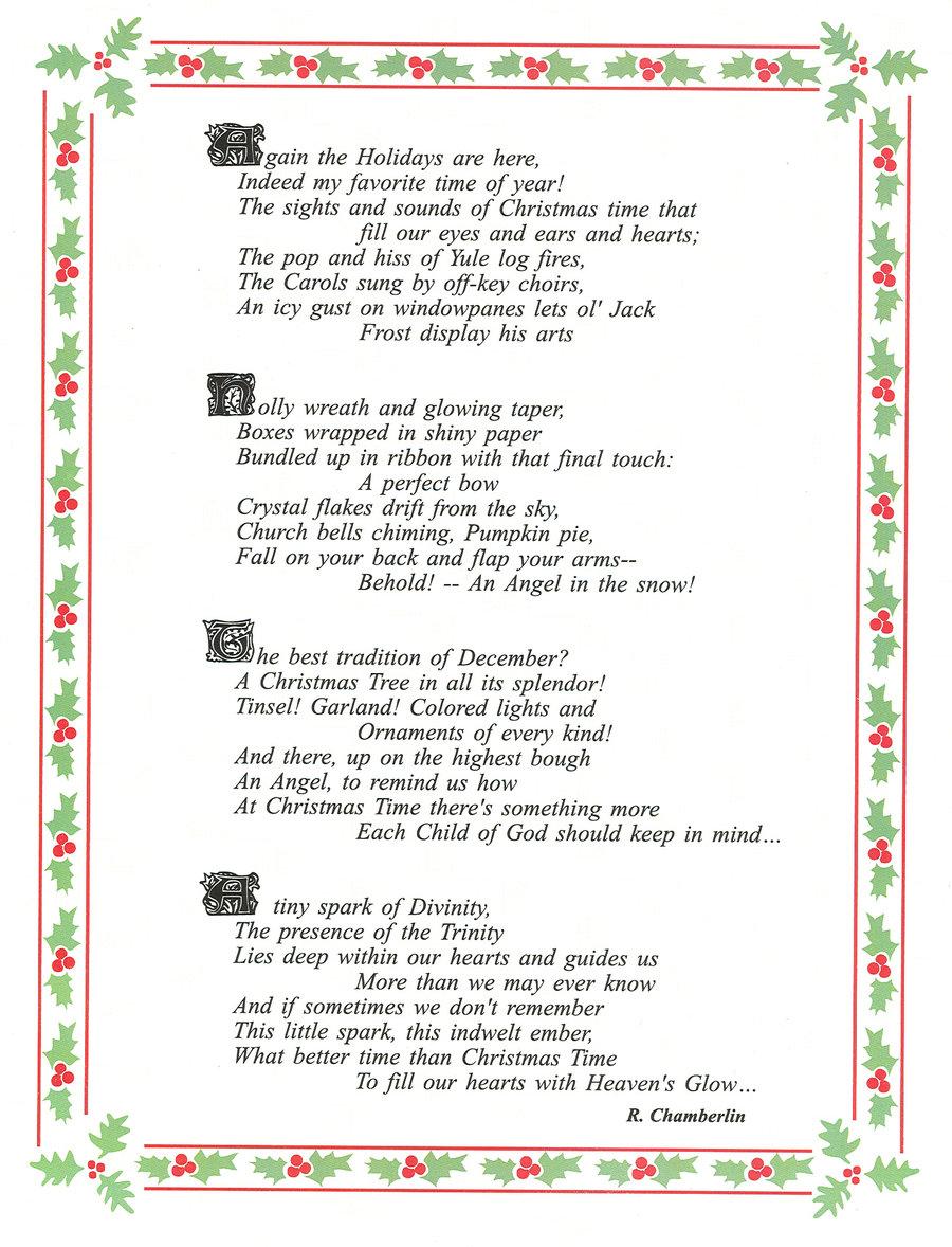 Christmas Poem 20