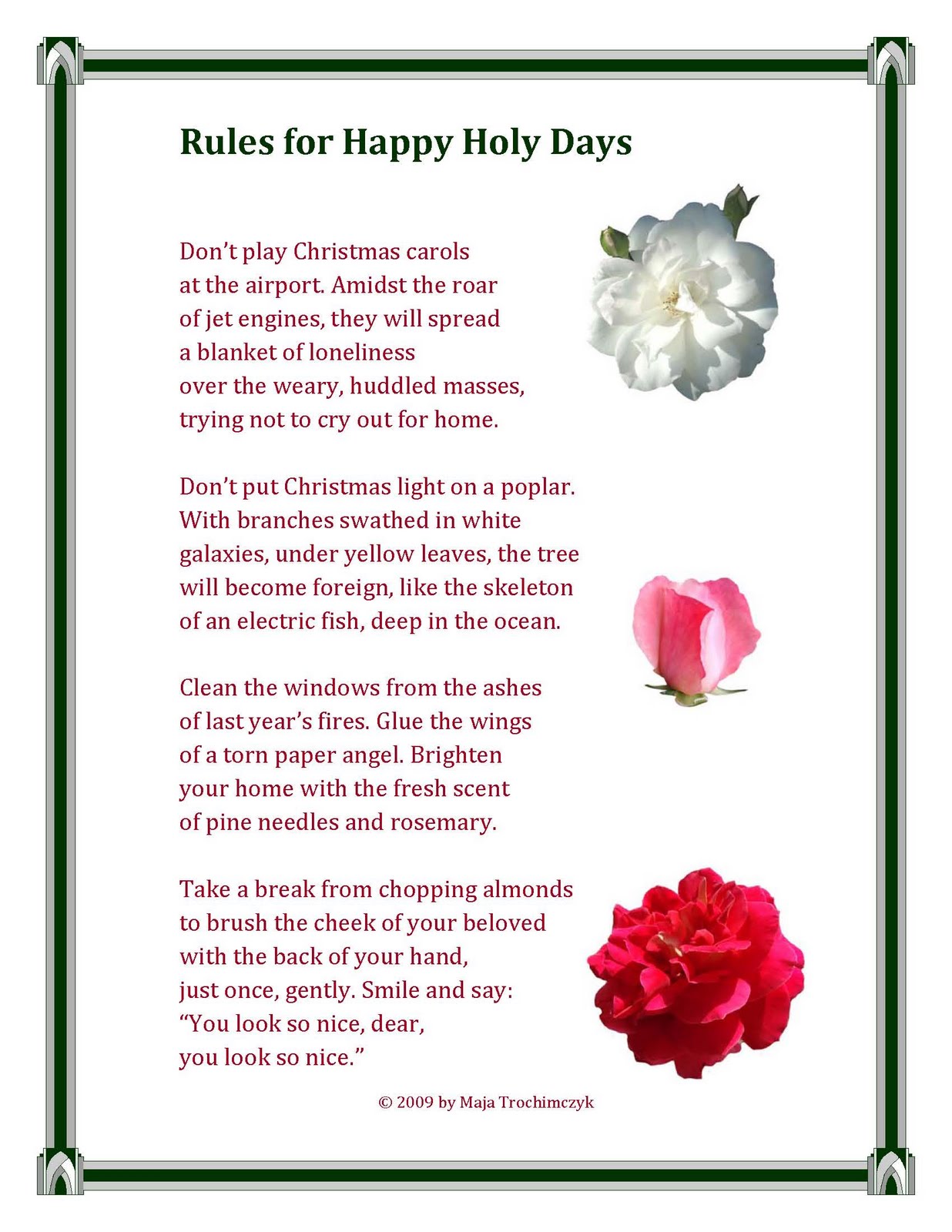 Christmas Poem 3