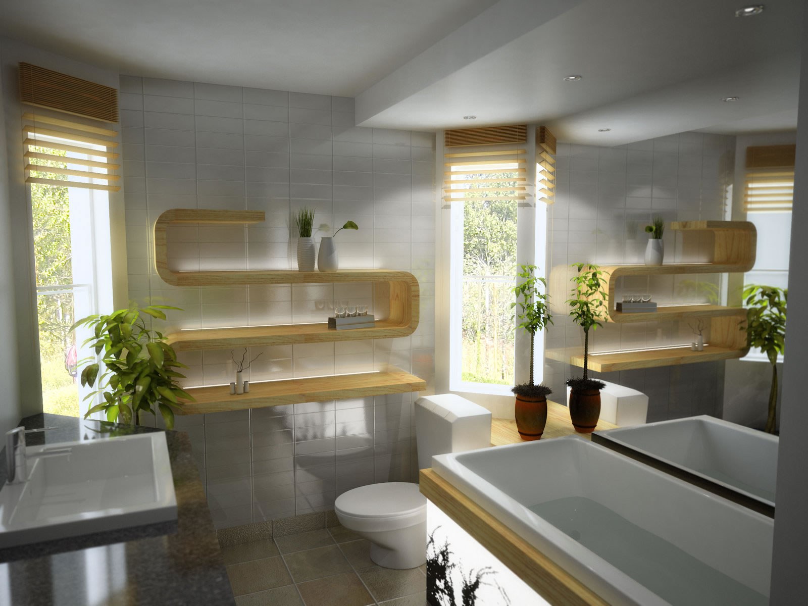 Contemporary Bathroom Design 25