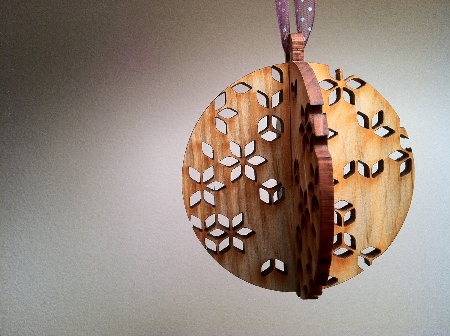 Wooden Christmas Ornament 17