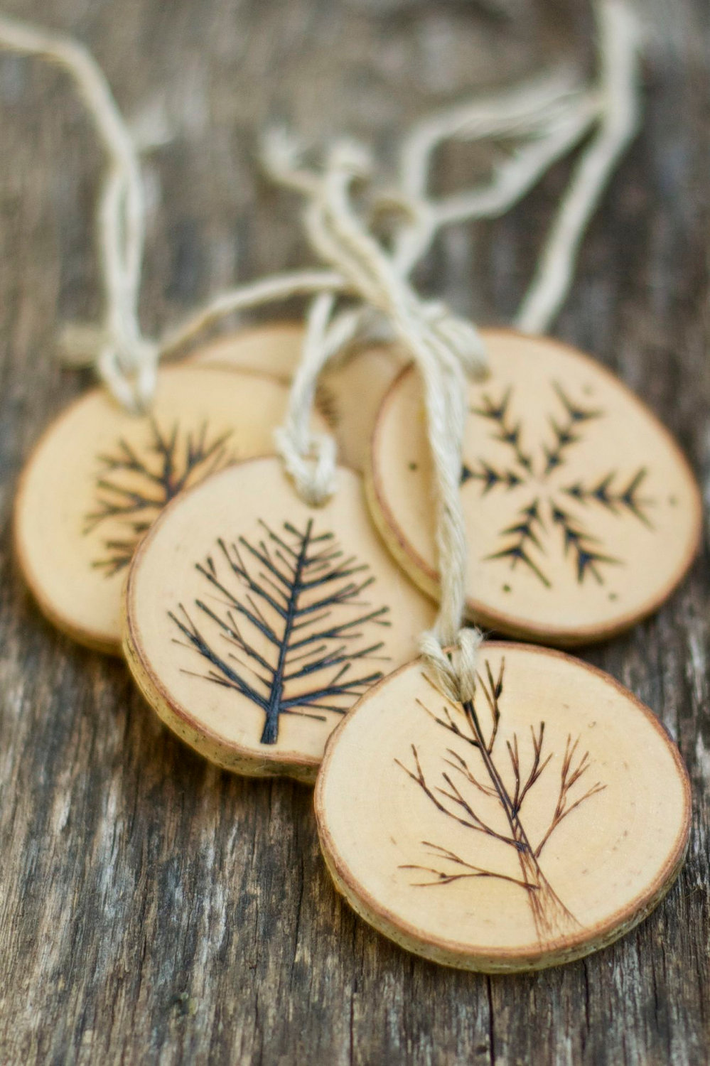 Wooden Christmas Ornament 19