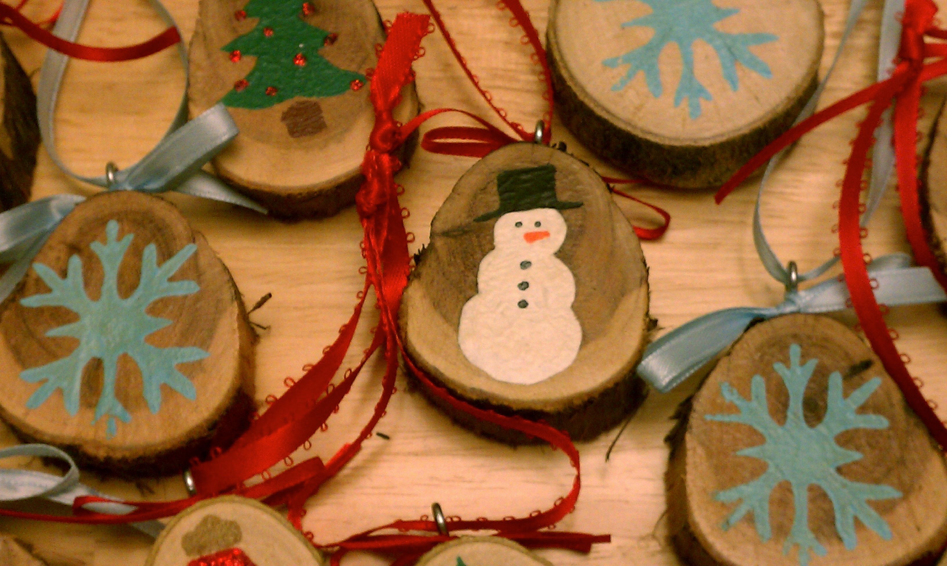 Wooden Christmas Ornament 20