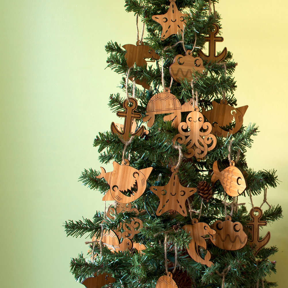 Wooden Christmas Ornament 6