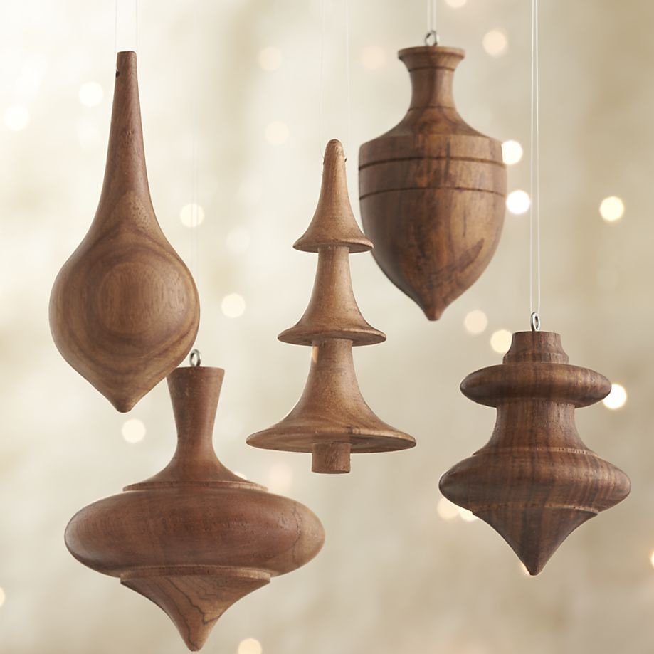 Wooden Christmas Ornaments Pictures Photos