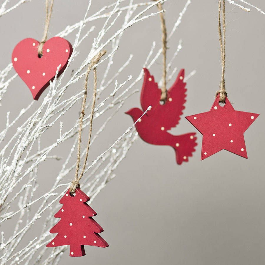 Wooden Christmas Ornament 9