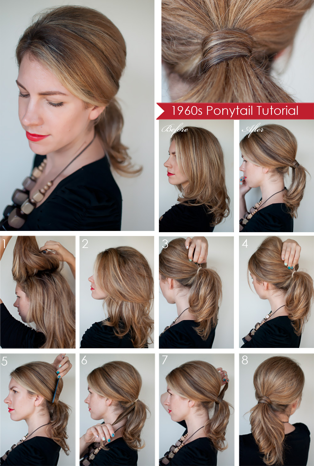 How to Step by Step Hairstyles for Long Hair