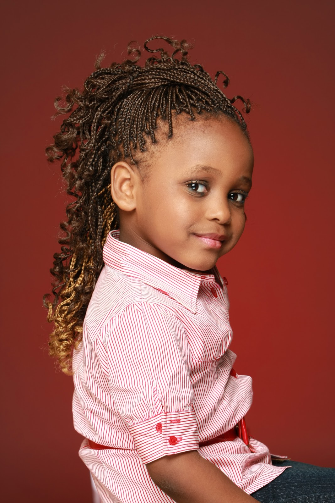 Kids Braids with Weave Hairstyles