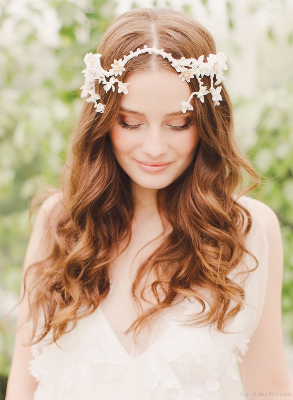 Wedding Hairstyles for Long Hair with Headpiece