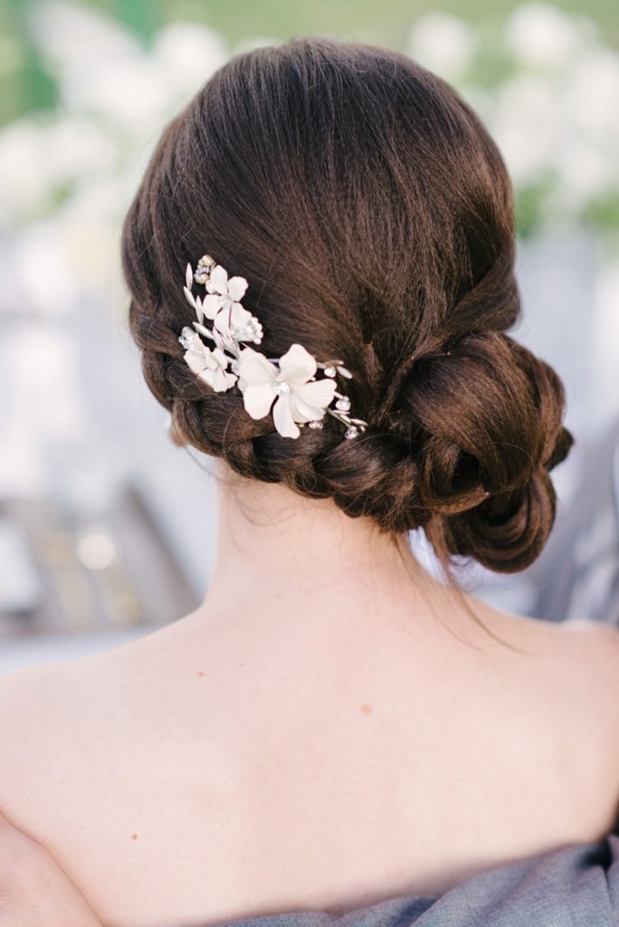 Side Rustic Wedding Hairstyles