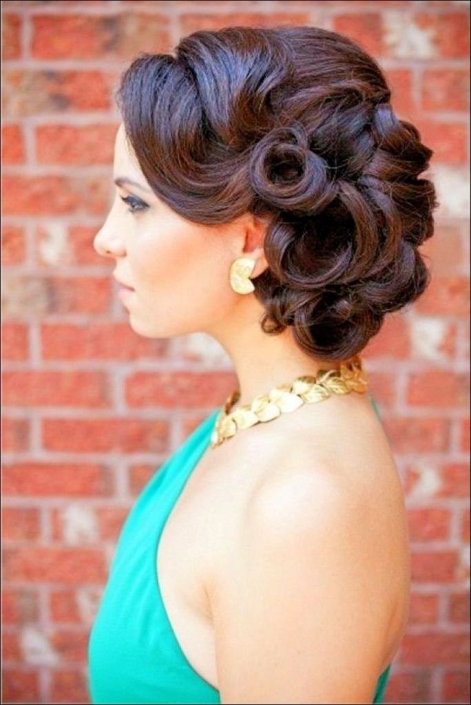 Updo Retro Wedding Hairstyles