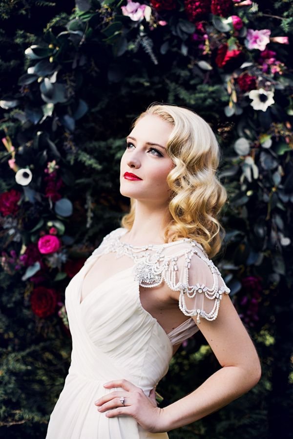 Veronica Lake Retro Wedding Hairstyles