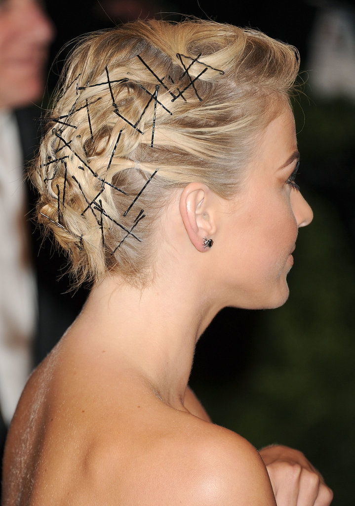 Bobby Pins Simple Short Hairstyles