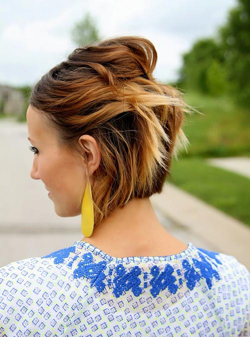 Easy Short Hairstyles Bobby Pins