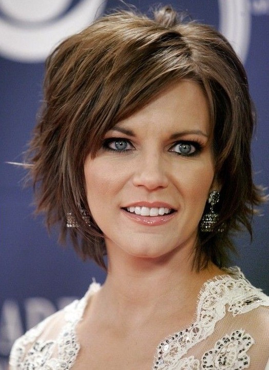 Layered Short Hairstyles For Thick Hair