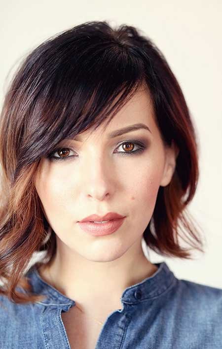 Simple Short Hairstyles With Bangs