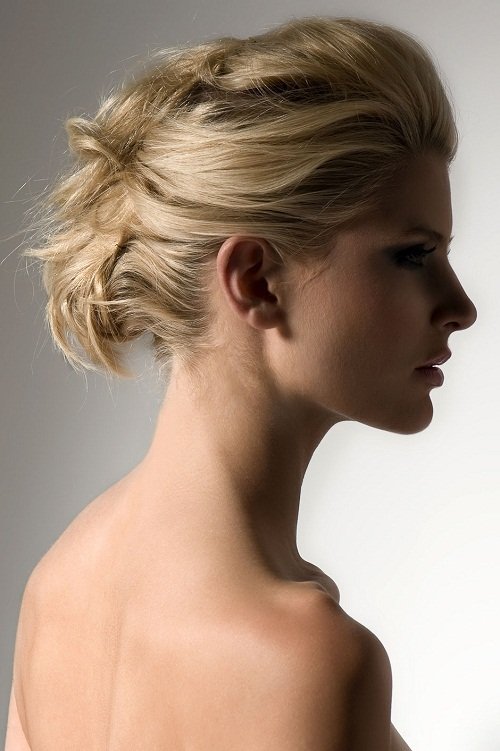 Updo Short Hairstyles Shoulder Length