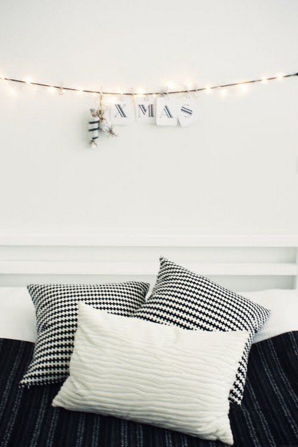 Black and White Christmas Decor Ideas