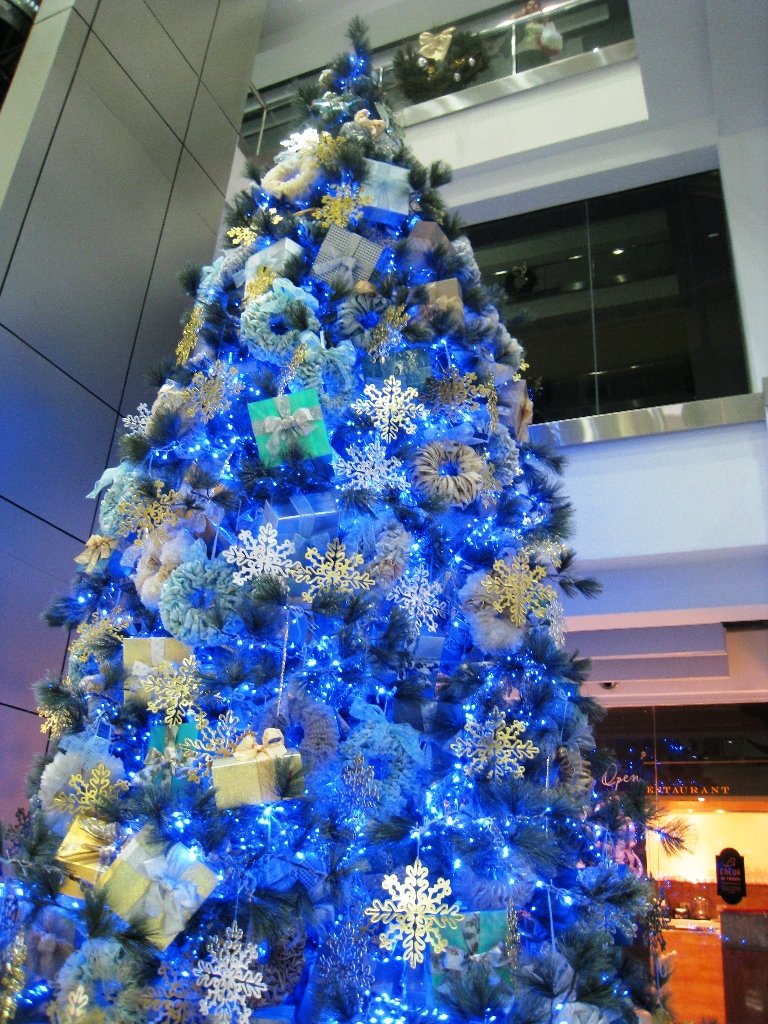 Blue Christmas Tree