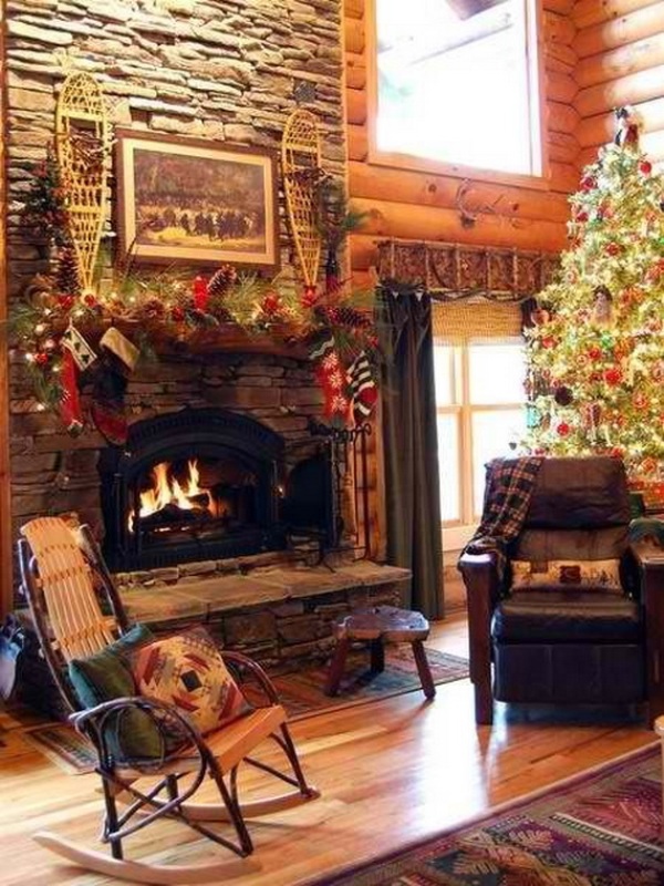 Cabin Christmas Decorating Ideas