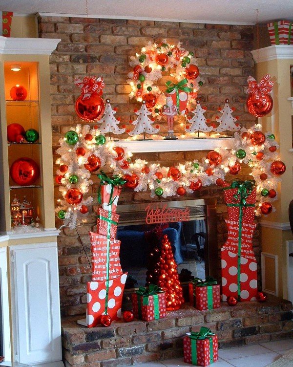 christmas-mantel-decorations