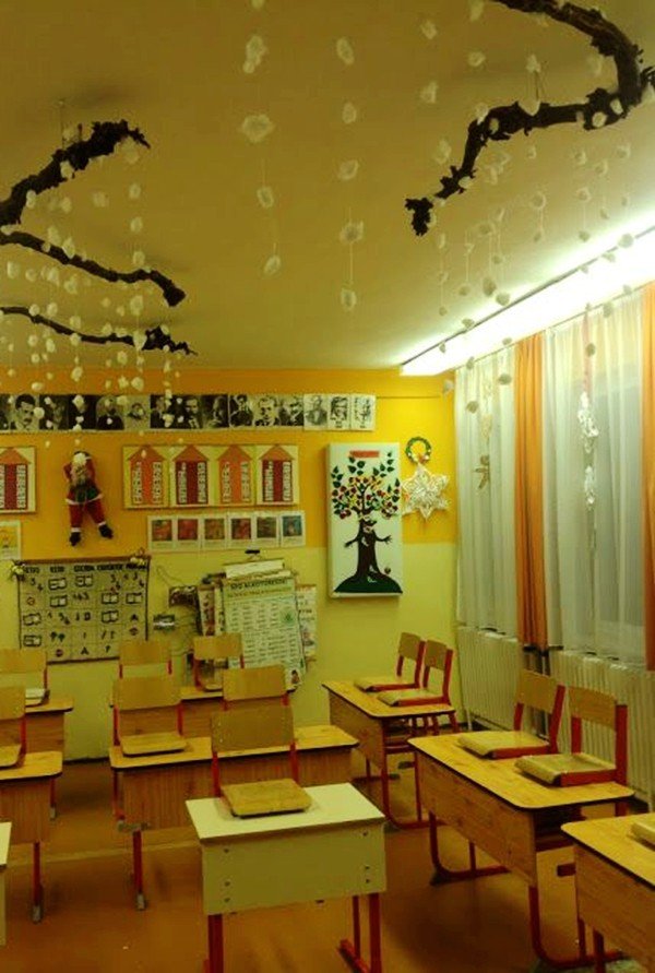 Classroom Christmas Decoration Idea