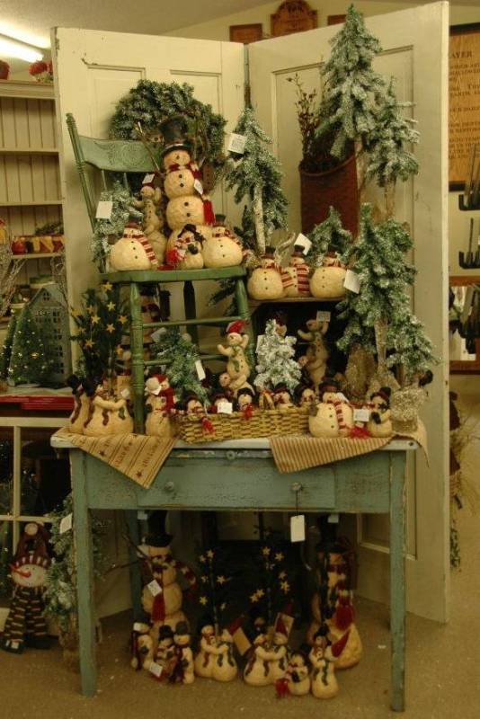 Country Christmas Craft Decor
