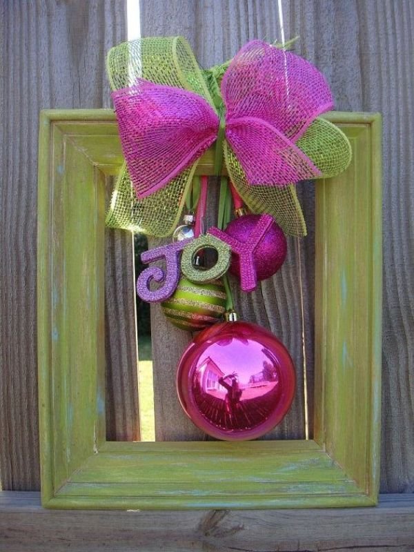 Cute Christmas Door Decor