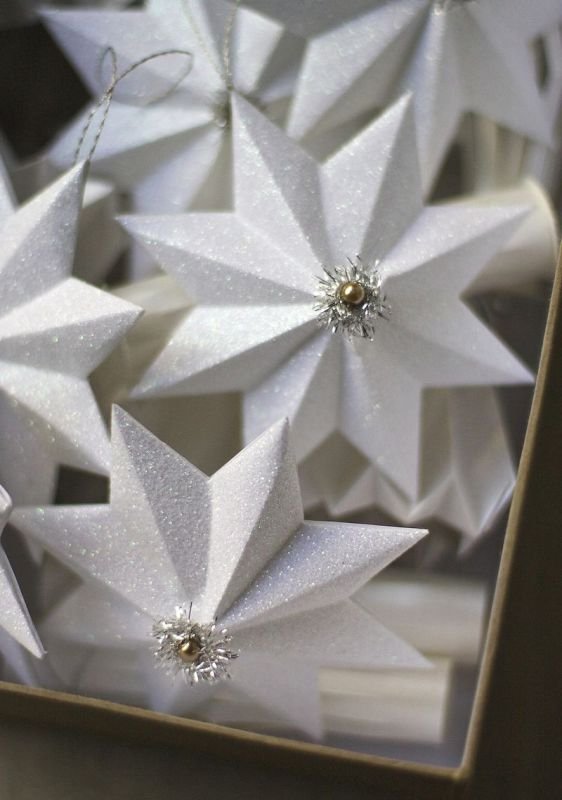 diy-paper-stars-christmas-ornaments