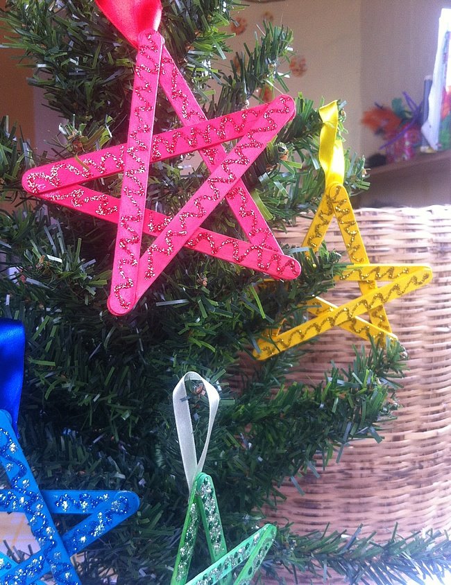 Easy Kids Crafts Christmas Star