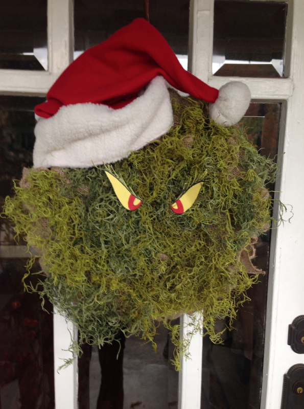 Grinch Christmas Wreath Ideas