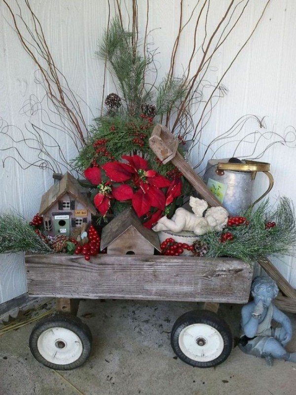 rustic-outdoor-christmas-decorating-ideas