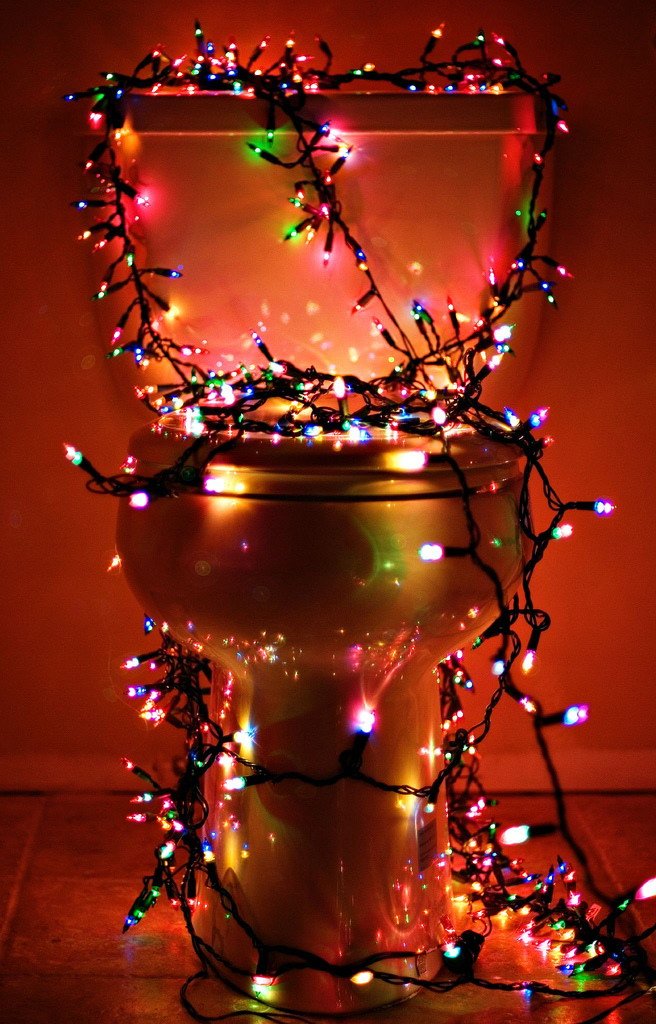 White Trash Christmas Lights
