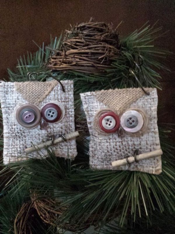 burlap-owl-christmas-ornament