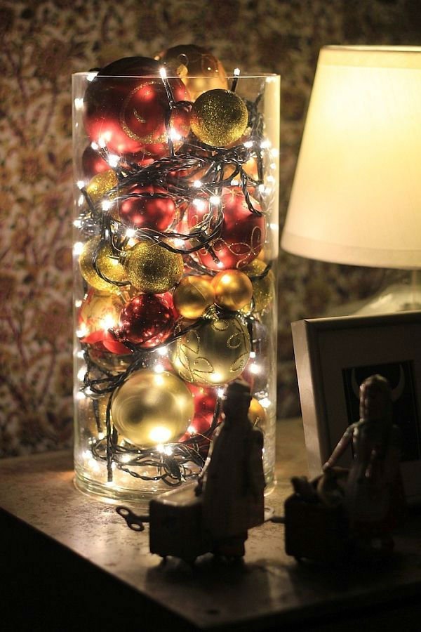 christmas-ornaments-and-lights-in-a-vase