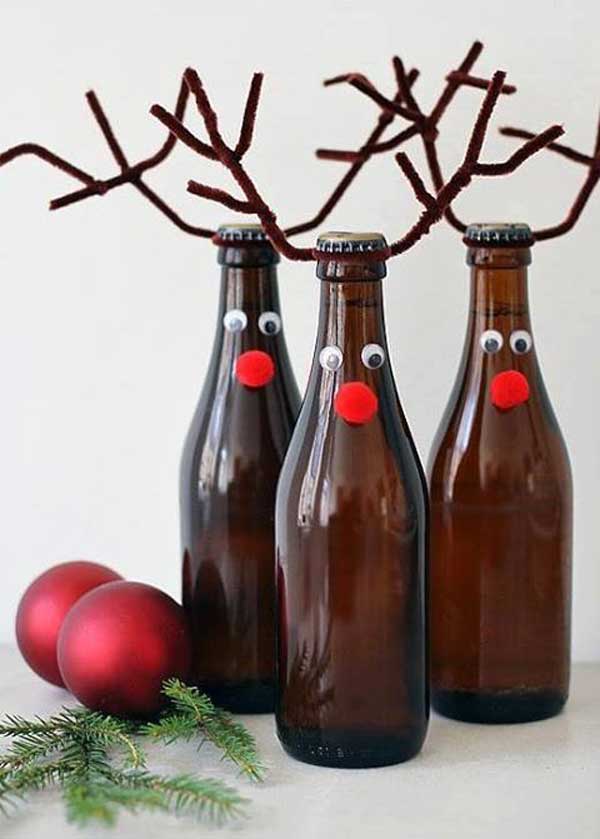christmas-reindeer-crafts-beer-bottles