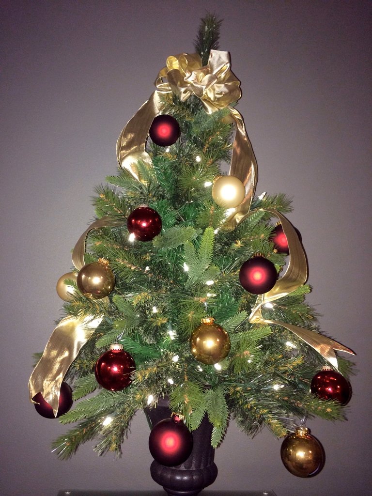 cool-red-and-gold-christmas-tree-decorating-ideas