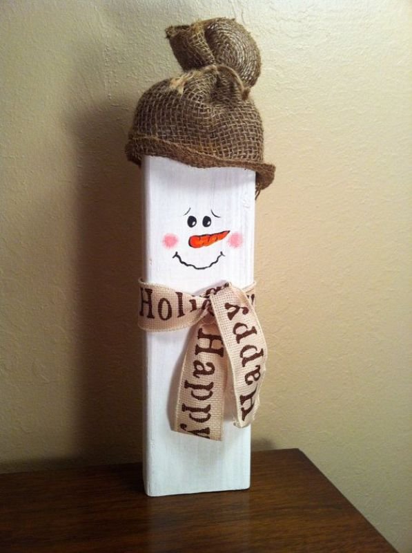 diy-wooden-christmas-snowman-craft