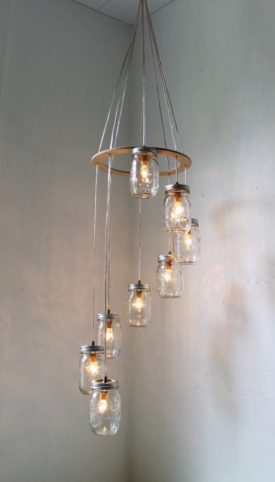 diy-modern-chandelier