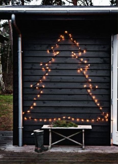 outdoor-wall-lights-christmas-trees