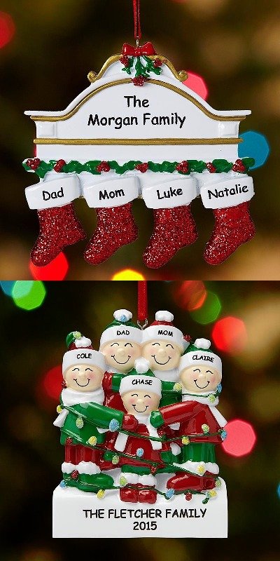 personalized-family-christmas-ornaments