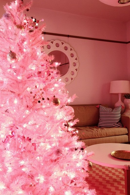 pink-christmas-tree-ideas-for-2016