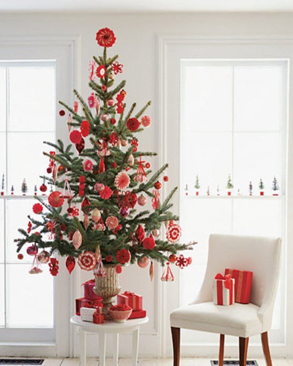 red-christmas-tree-decorating-ideas