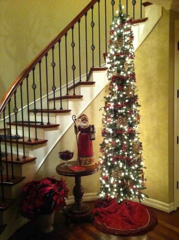 1000 Images About Slim Xmas Tree On Pinterest Slim Christmas - Best Template Collection