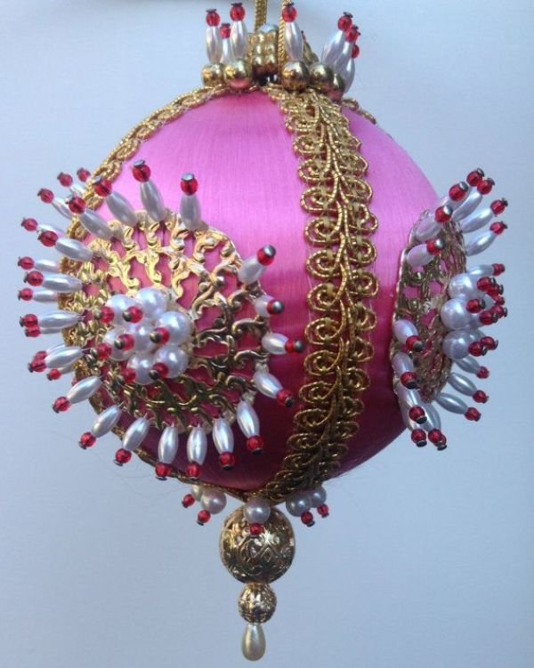 vintage-satin-beaded-christmas-ornament