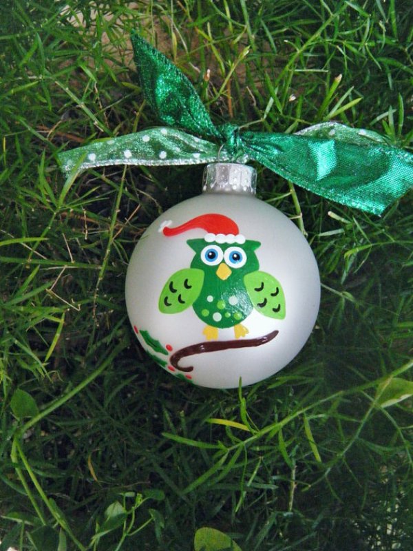 personalized-owl-christmas-ornament