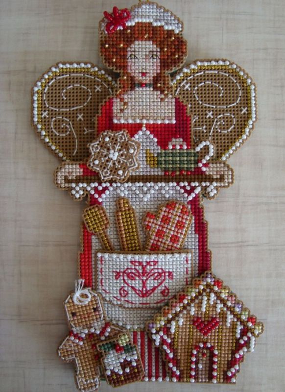 25 Awesome Cross Stitch Christmas Ornaments Ideas - MagMent