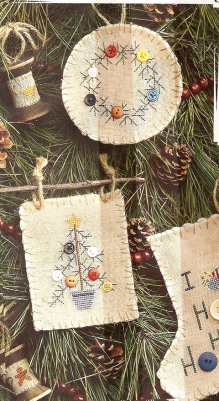 primitive-christmas-ornament-ideas