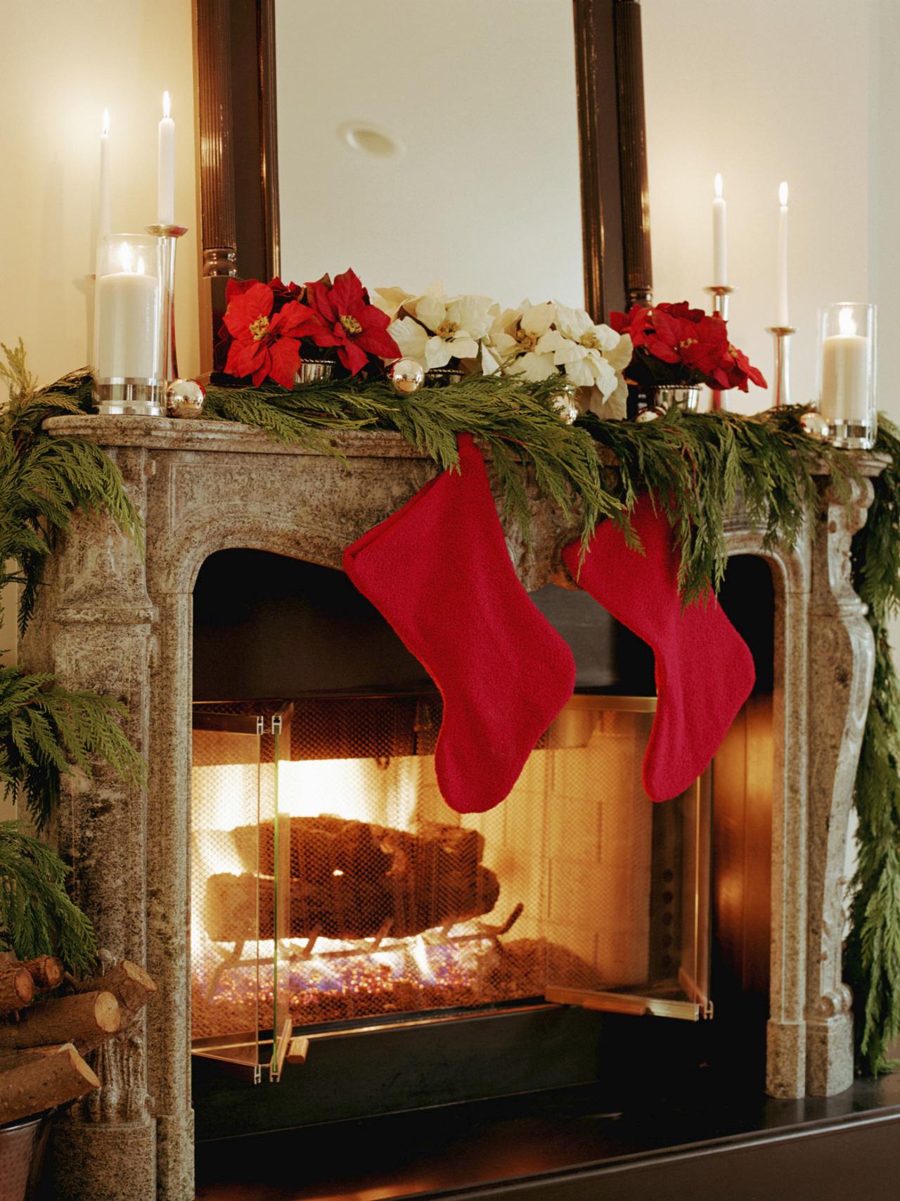 Pinterest Ideas For Decorating Mantle For Christmas / Mantel ...