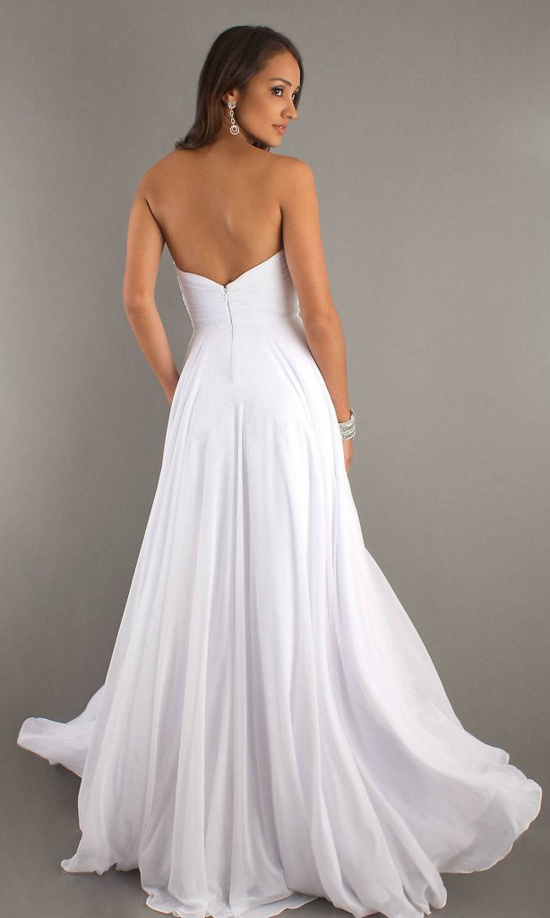 20 Beautiful White Prom Dresses Magment