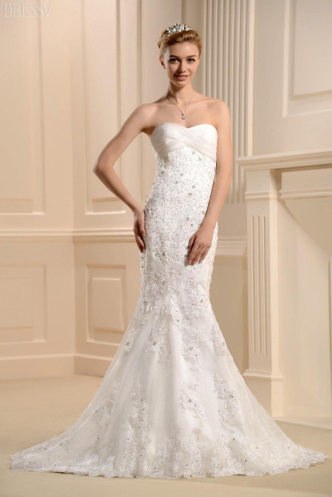 25 Mermaid Wedding Dresses Styles - Perfect Wedding Dress - MagMent